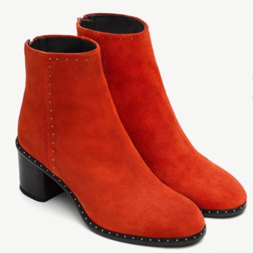 Rag and Bone red Willow Boots!